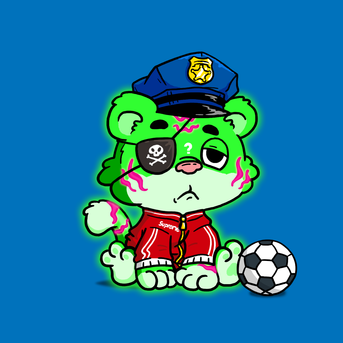 Grouchy Tiger Cub #383