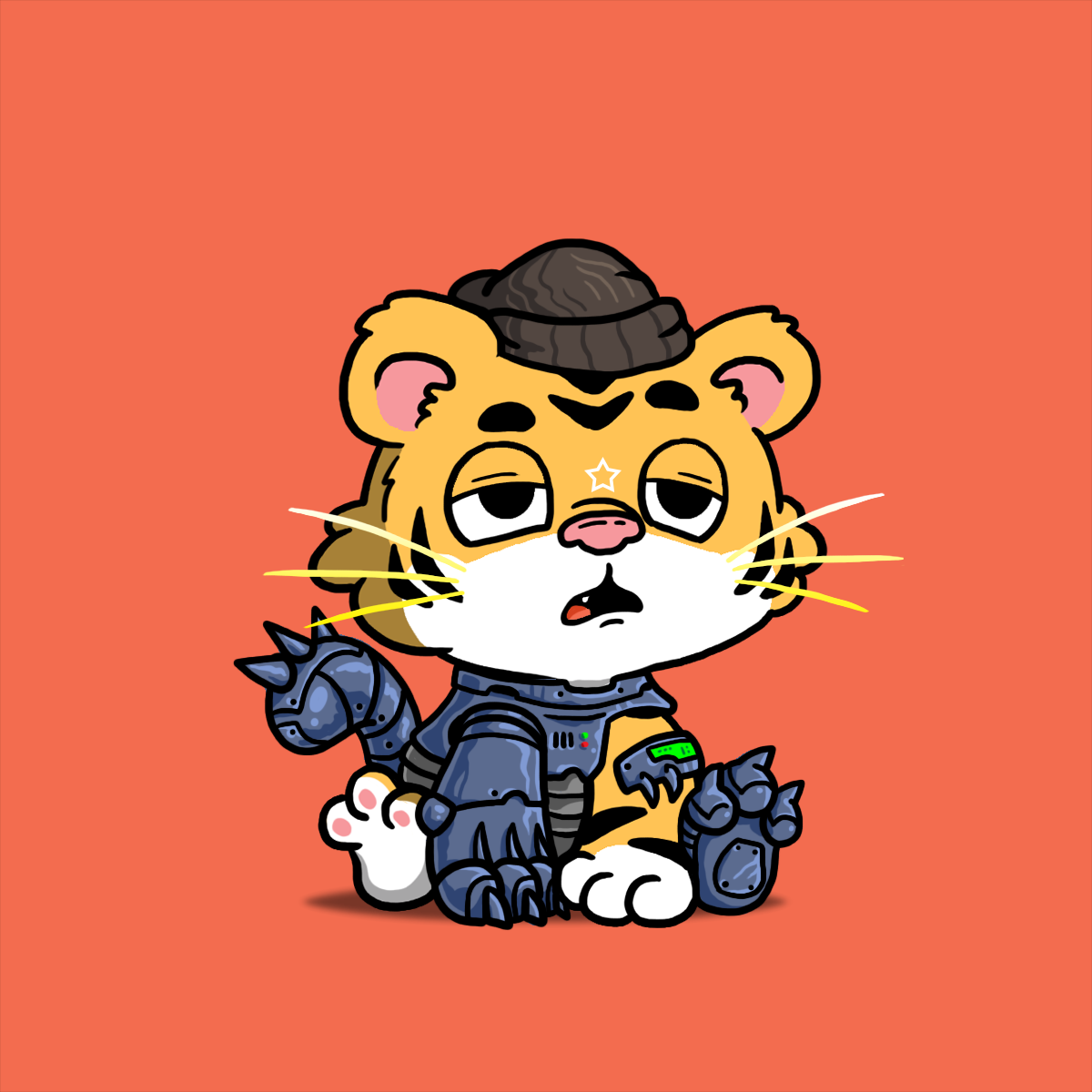 Grouchy Tiger Cub #23