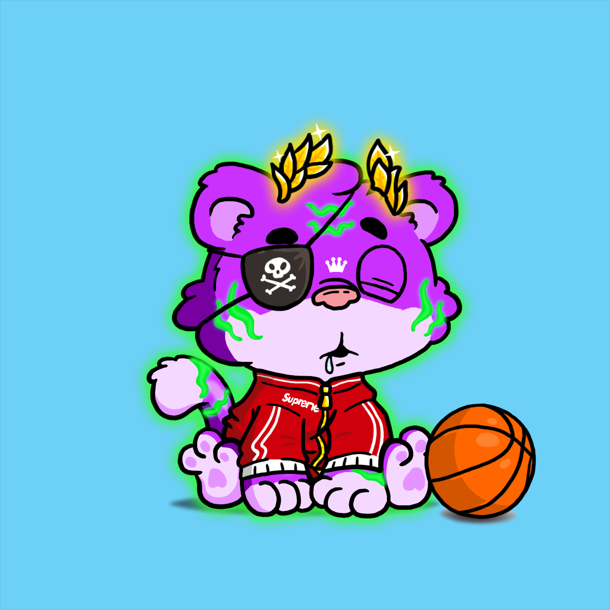 Grouchy Tiger Cub #454