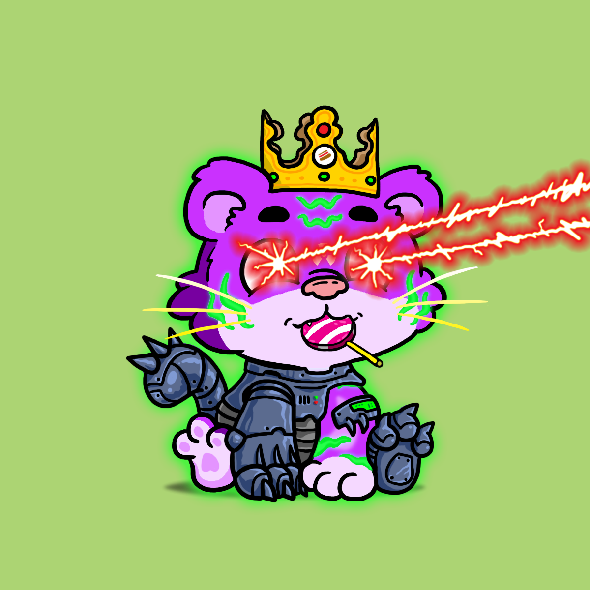 Grouchy Mutant Prince #464