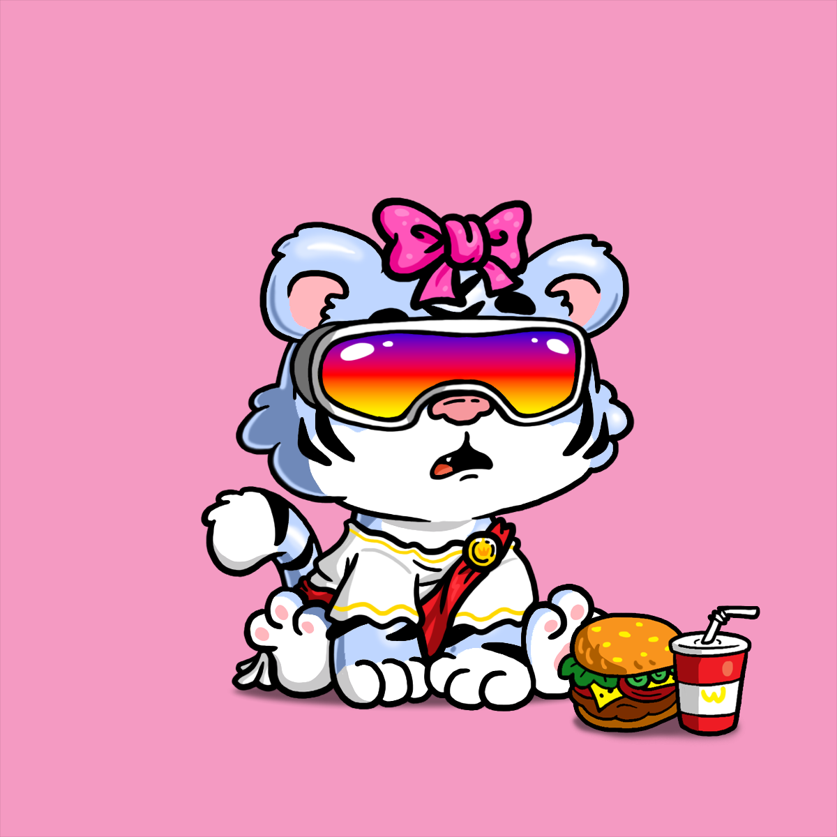 Grouchy Tiger Cub #542