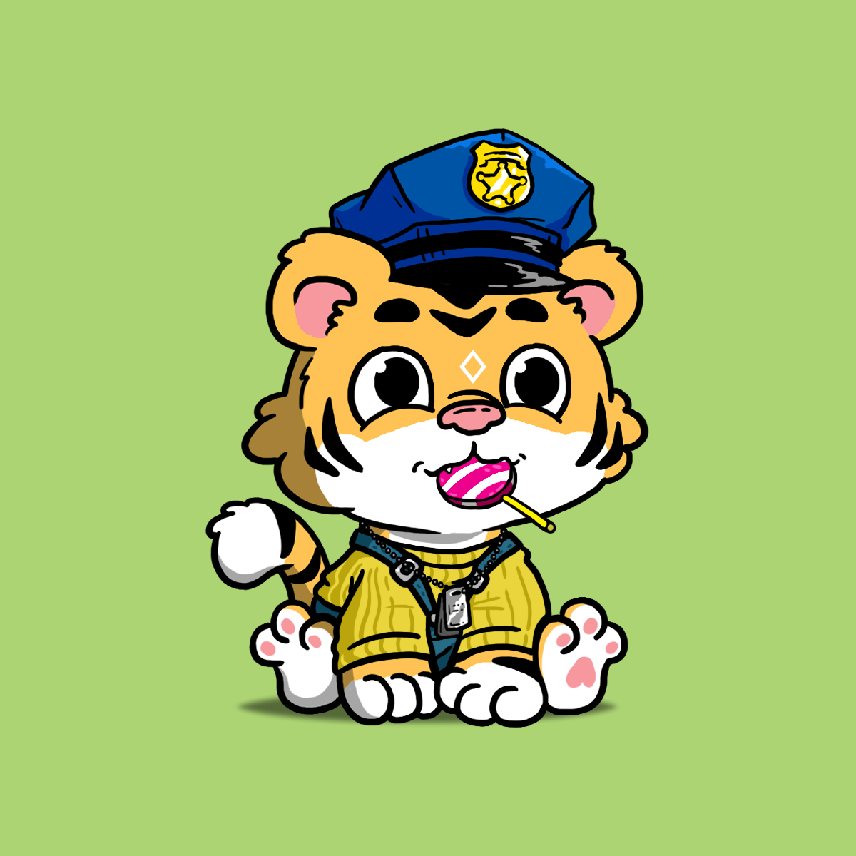 Grouchy Tiger Cub #52