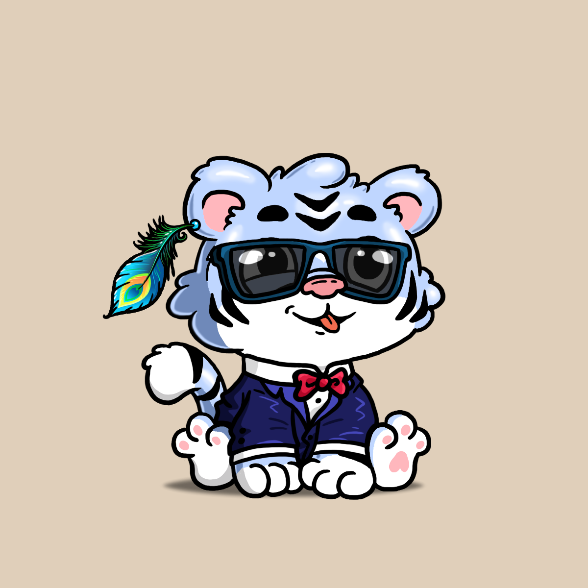 Grouchy Tiger Cub #582