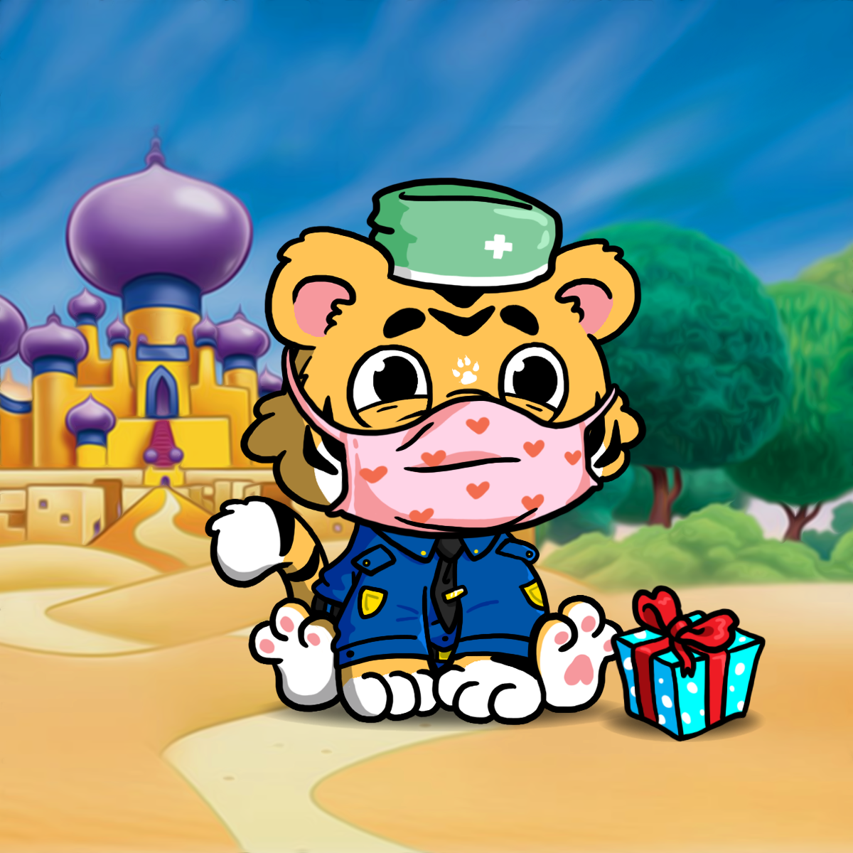 Grouchy Tiger Cub #645