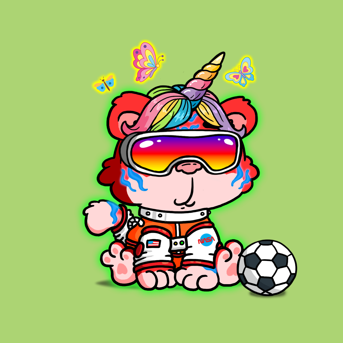Space Unicorn #628