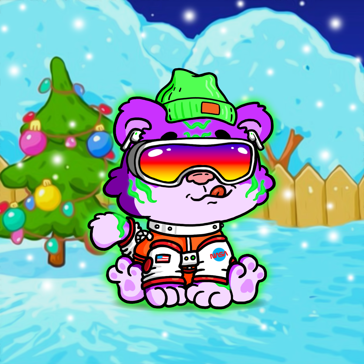 Lickidy Snowflake #643