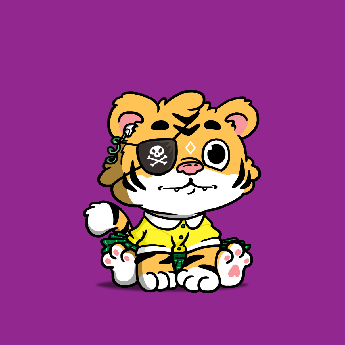 Grouchy Tiger Cub #98