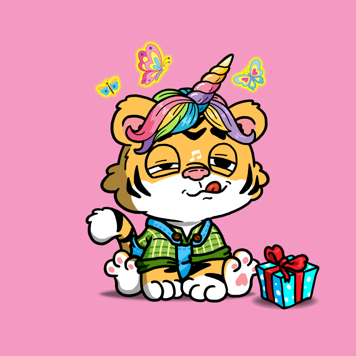 Grouchy Tiger Cub #719