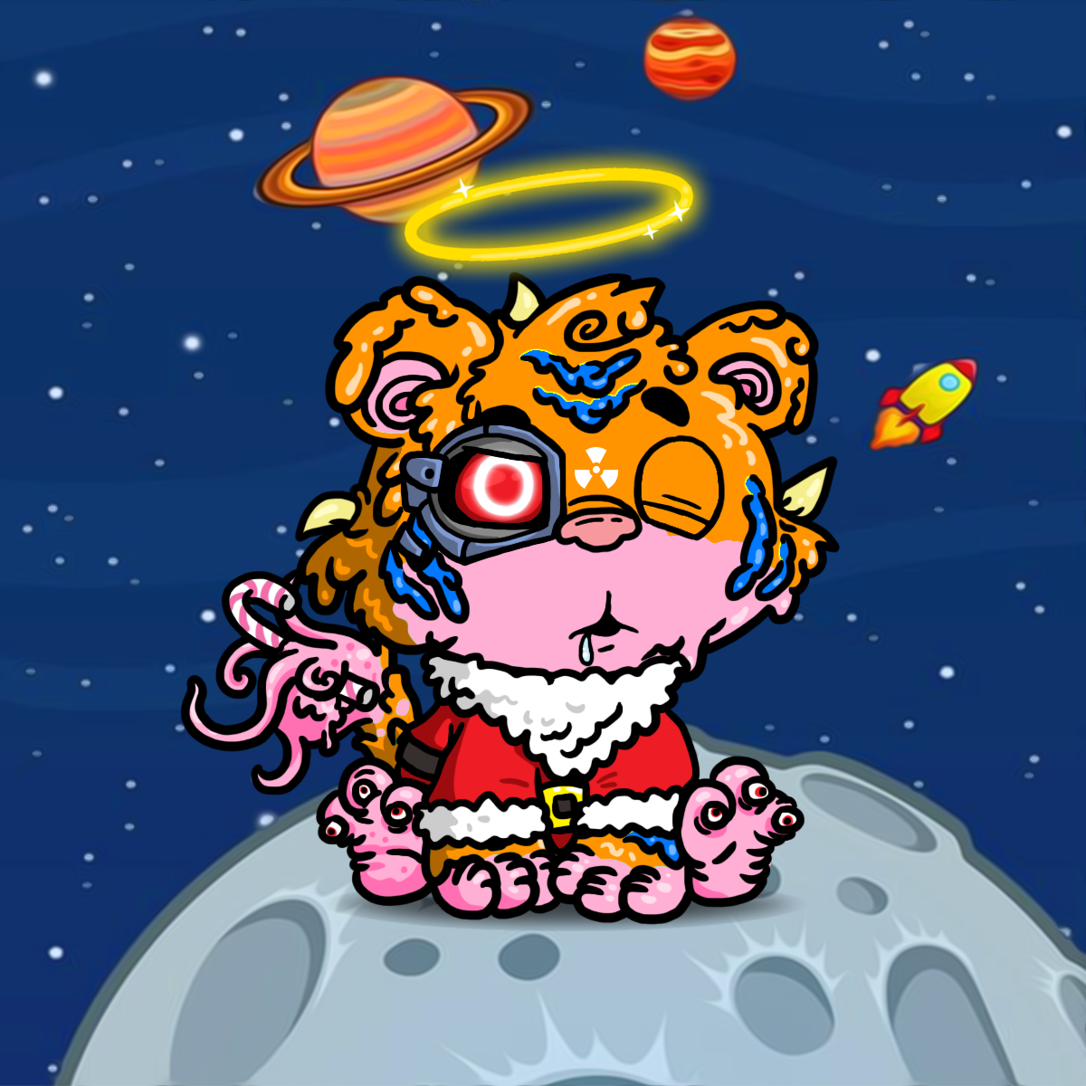 Grouchy Tiger Cub #789