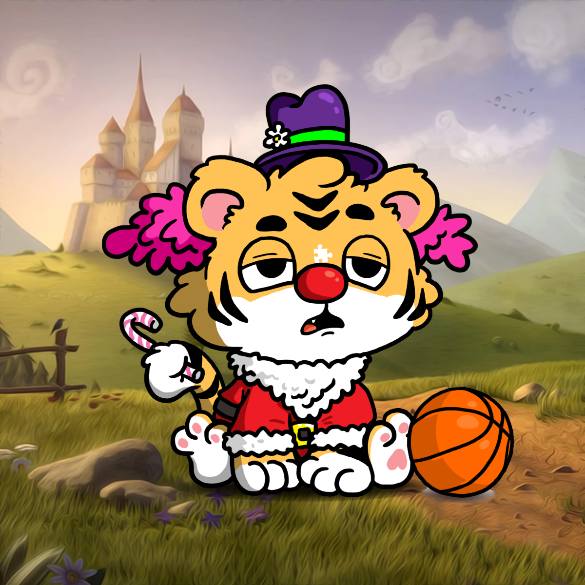 Grouchy Tiger Cub #802