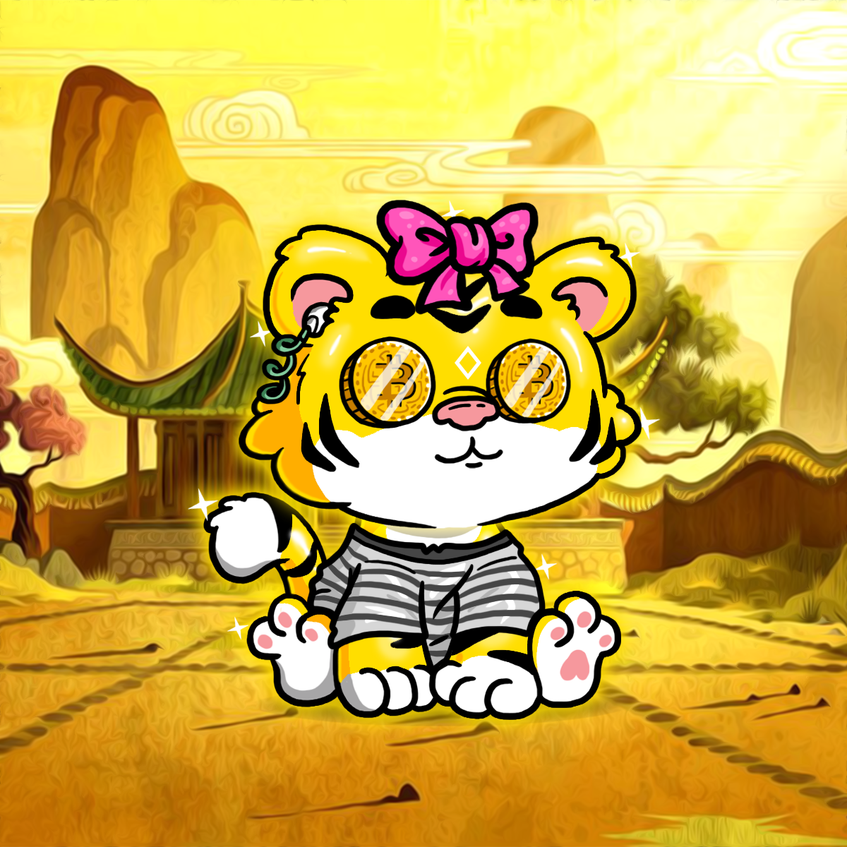 Grouchy Tiger Cub #818
