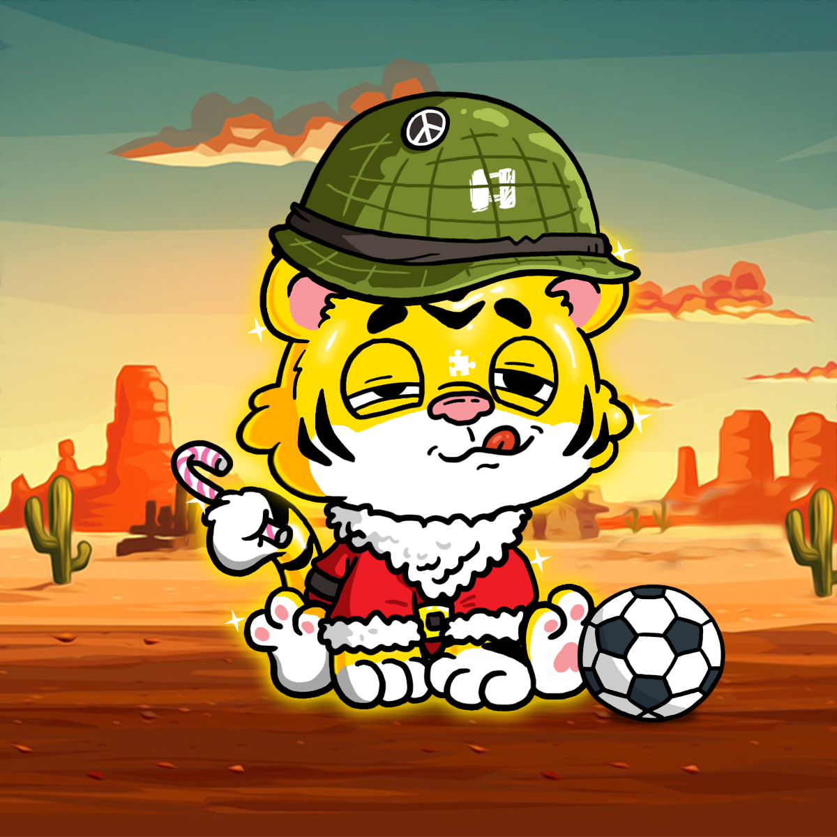Grouchy Tiger Cub #833