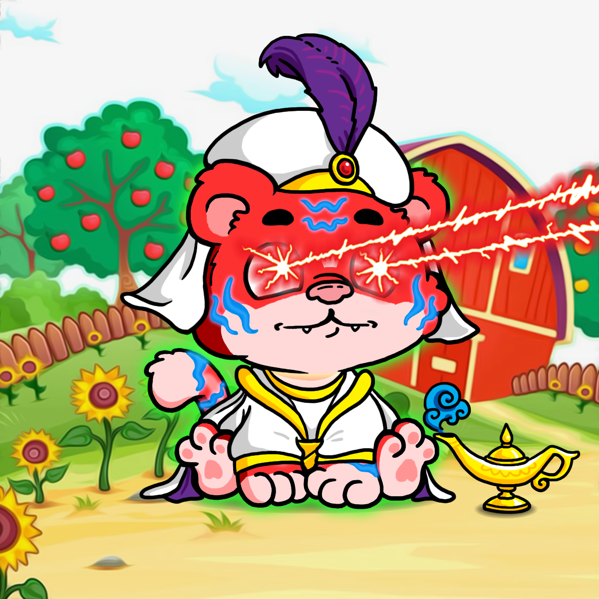 Grouchy Tiger Cub #856