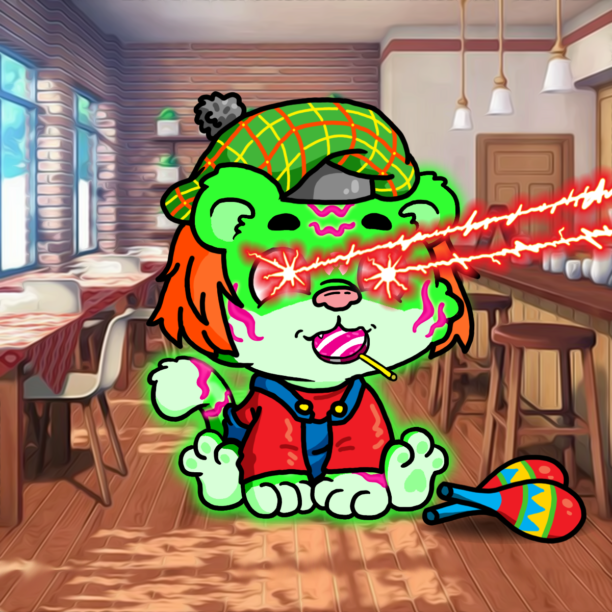 Grouchy Tiger Cub #866
