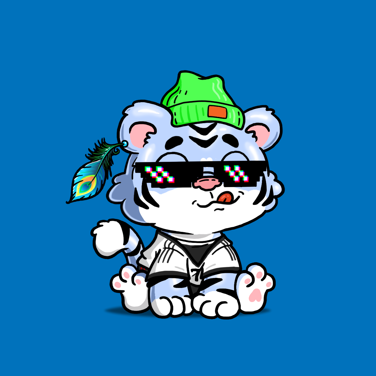 Grouchy Tiger Cub #868