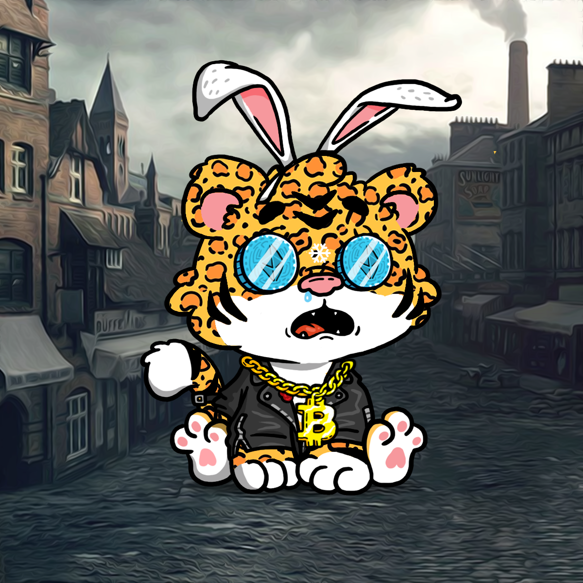 Grouchy Tiger Cub #895