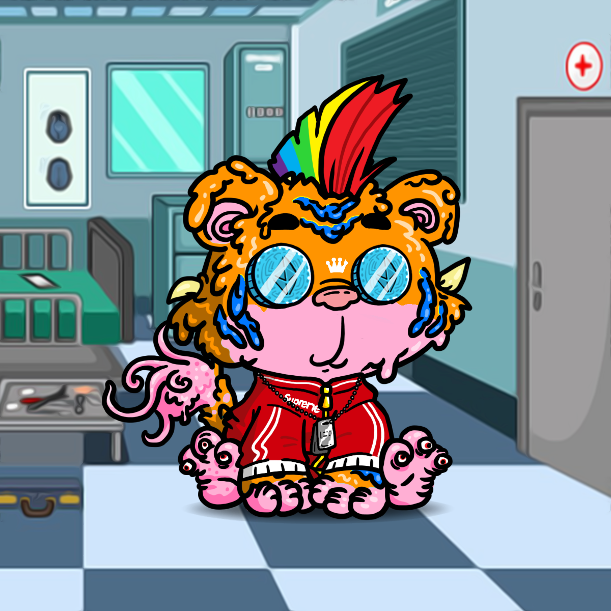 Grouchy Tiger Cub #904