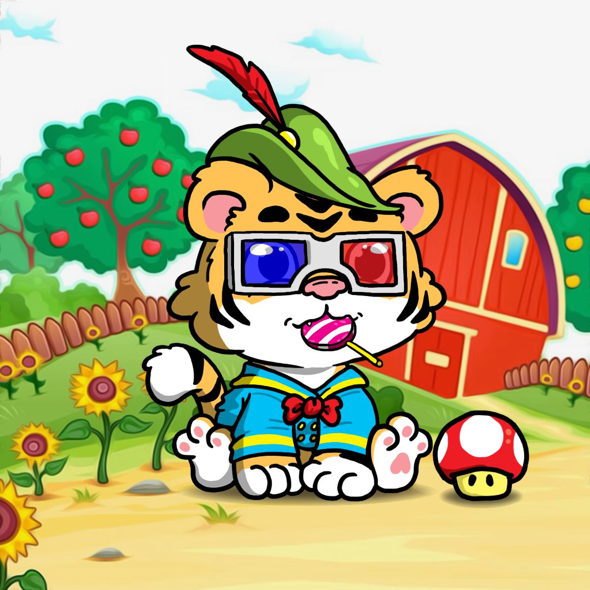 Grouchy Tiger Cub #894
