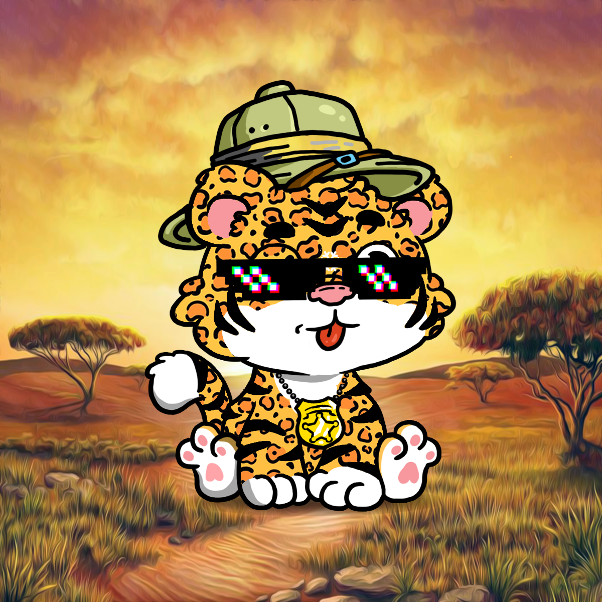 Grouchy Tiger Cub #928
