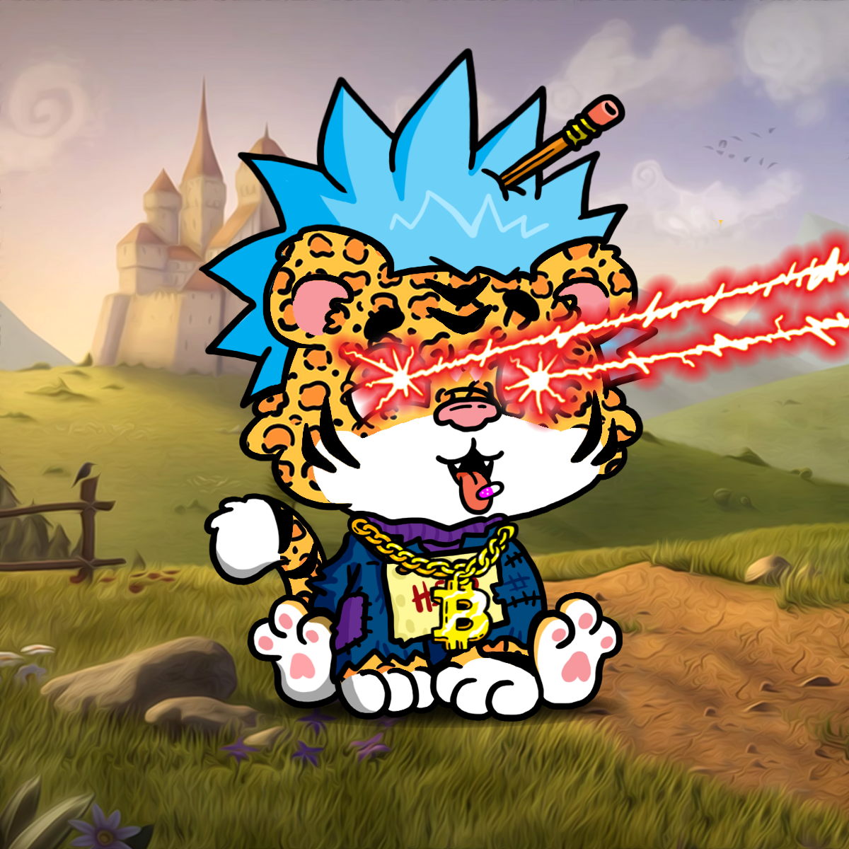 Grouchy Tiger Cub #916