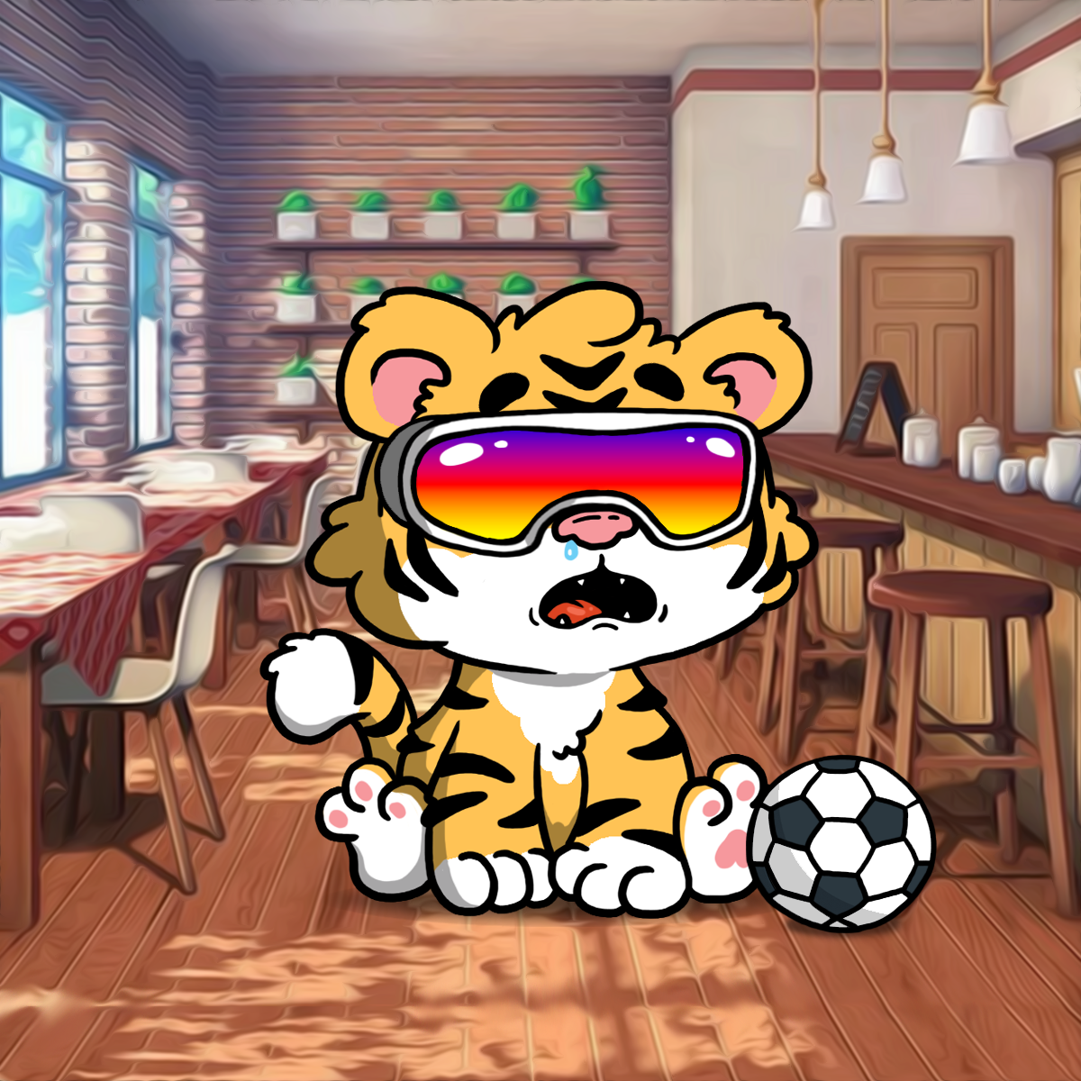 Grouchy Tiger Cub #922