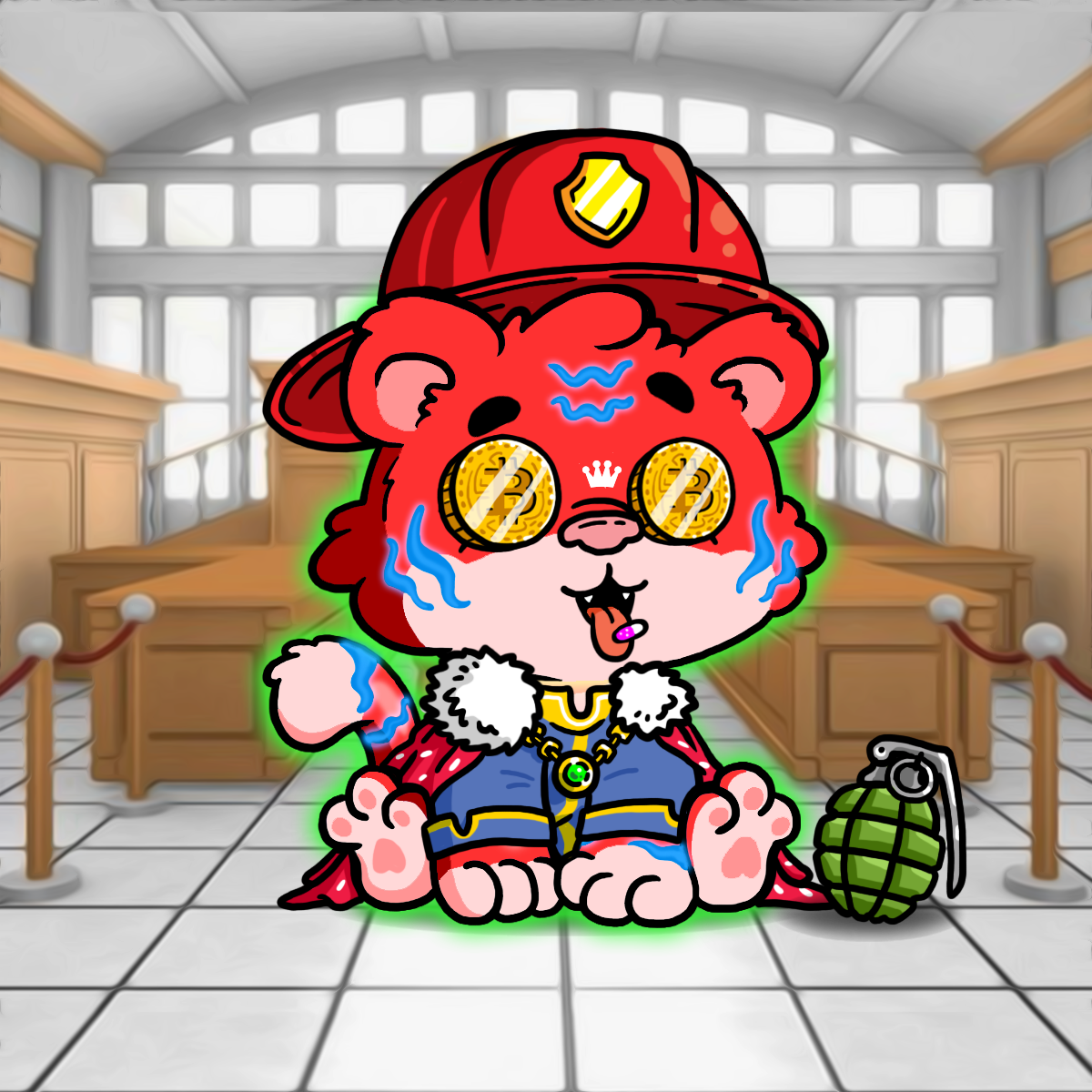 Grouchy Tiger Cub #920