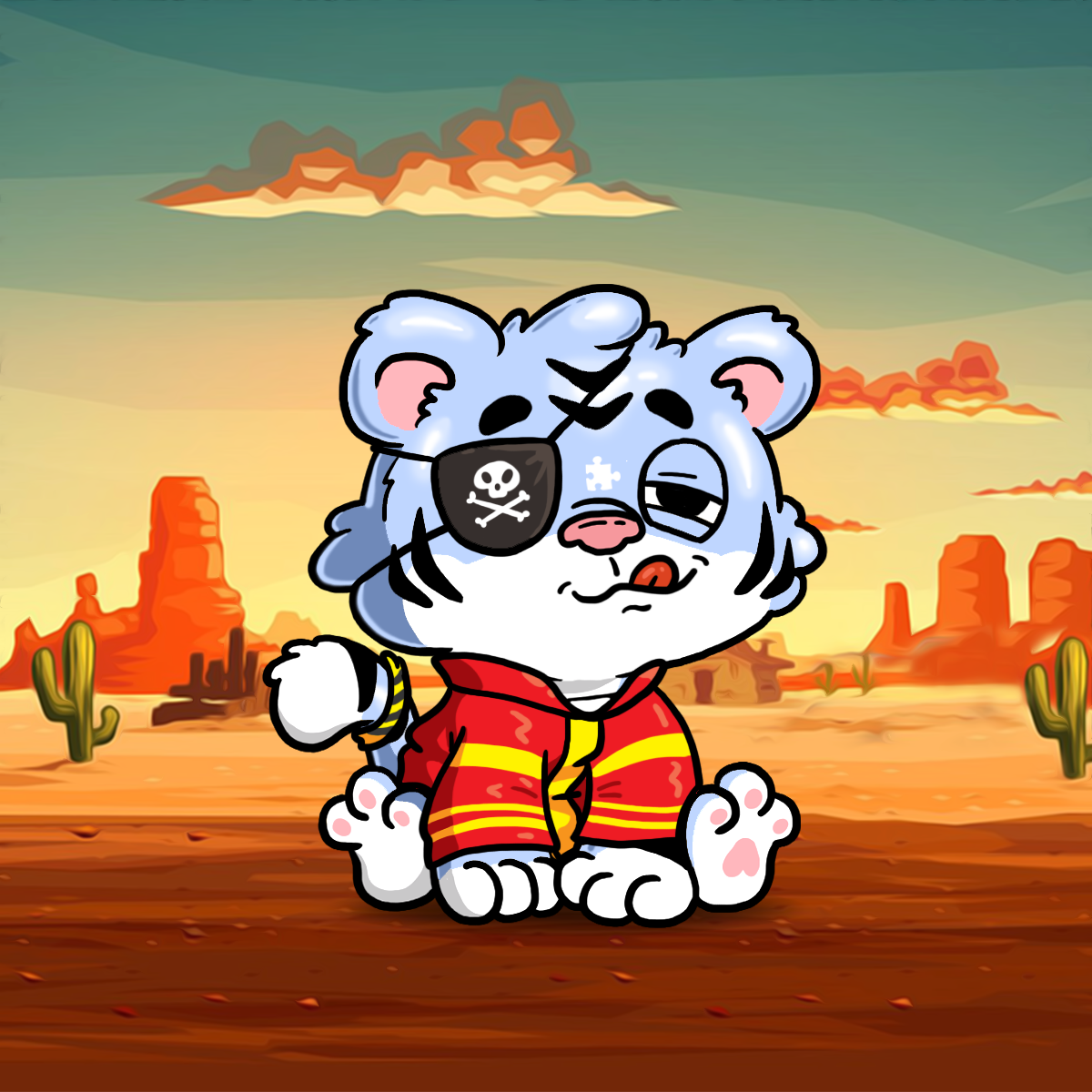 Grouchy Tiger Cub #948