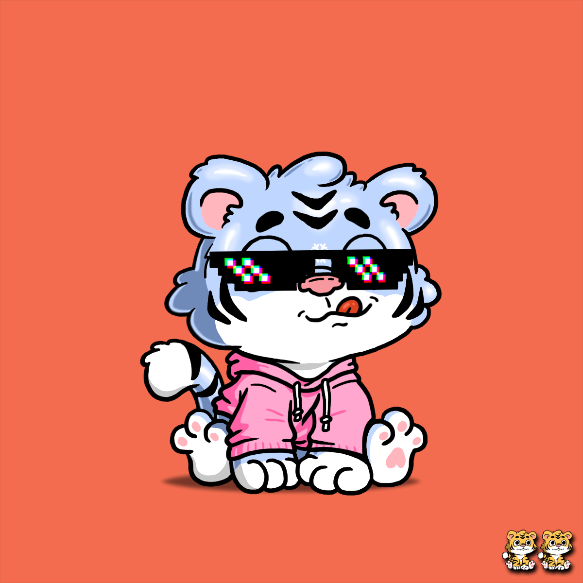 Grouchy Tiger Cub #936