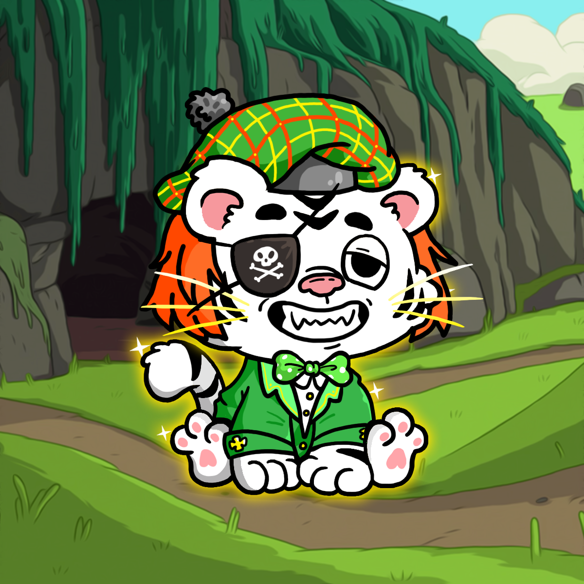 Grouchy Tiger Cub #942