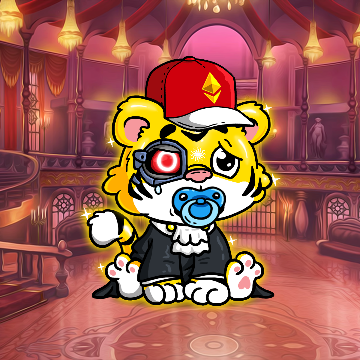 Grouchy Tiger Cub #960