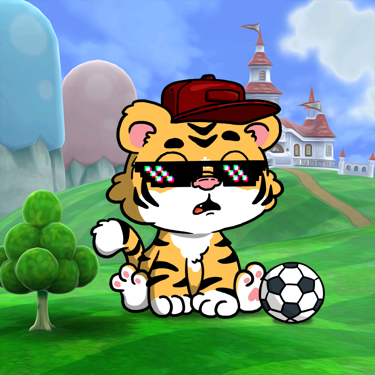Grouchy Tiger Cub #982