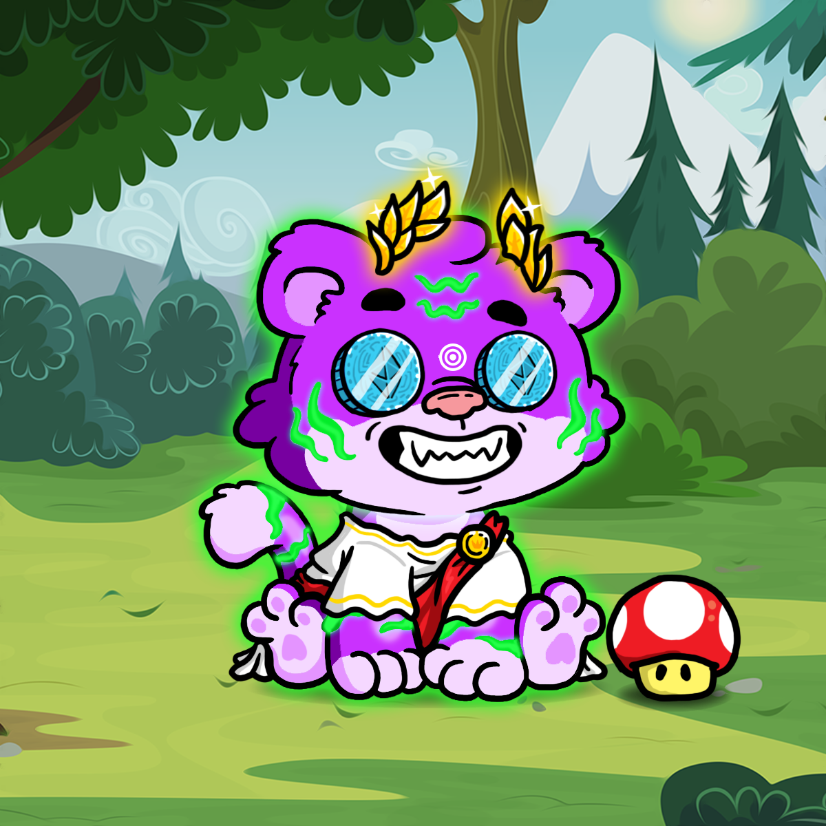 Grouchy Tiger Cub #966