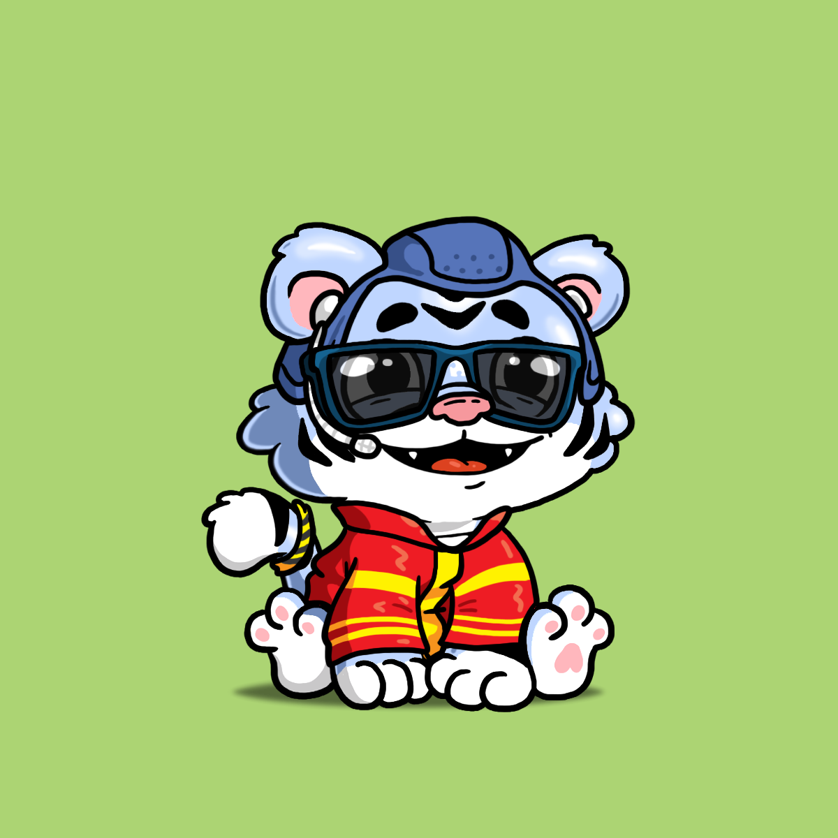 Grouchy Tiger Cub #971