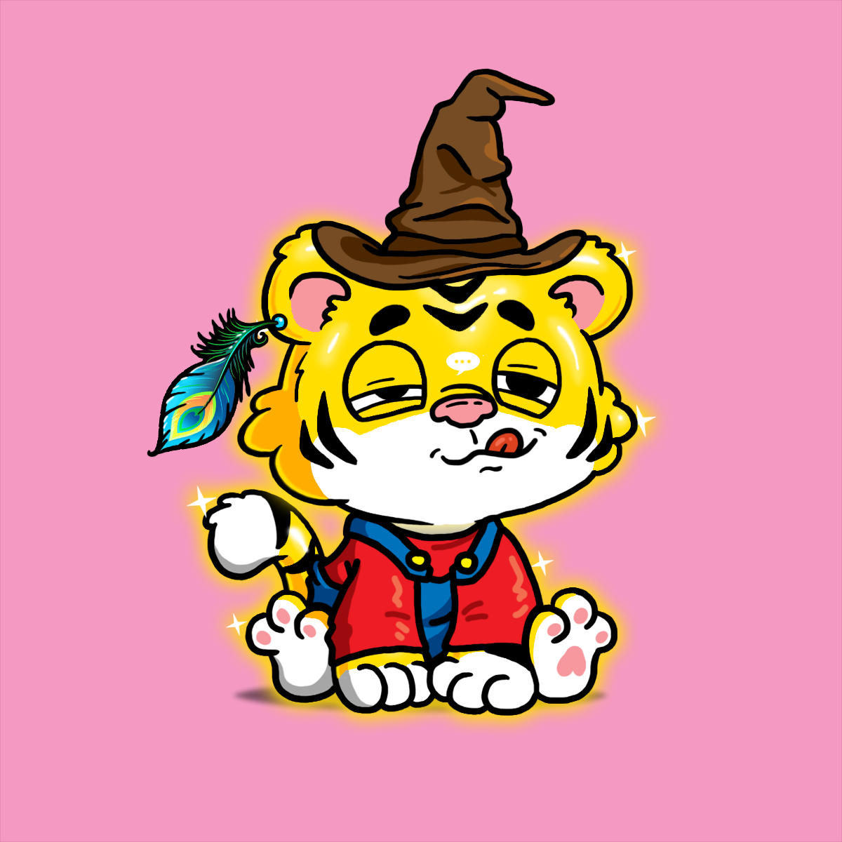 Grouchy Tiger Cub #1000