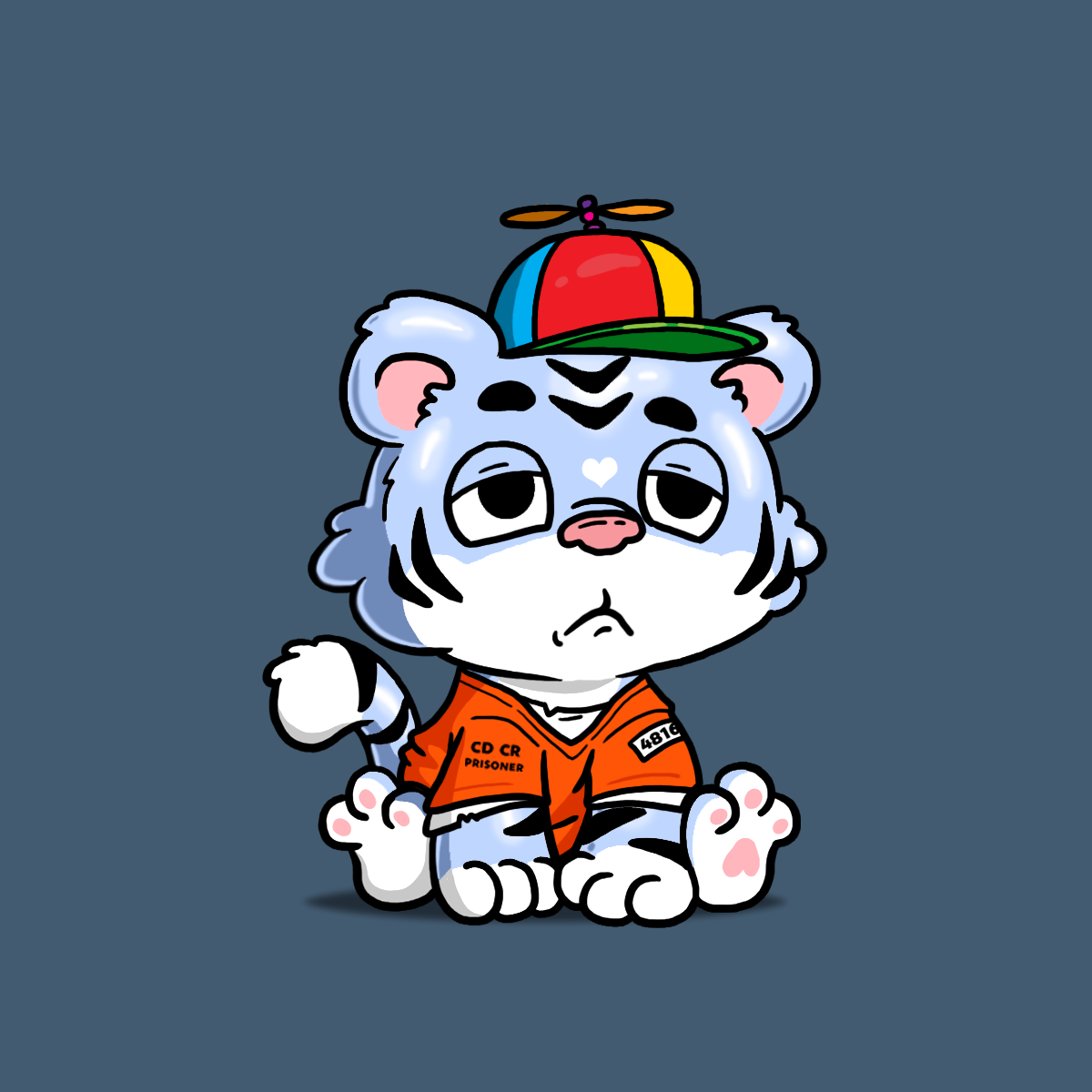 Grouchy Tiger Cub #212