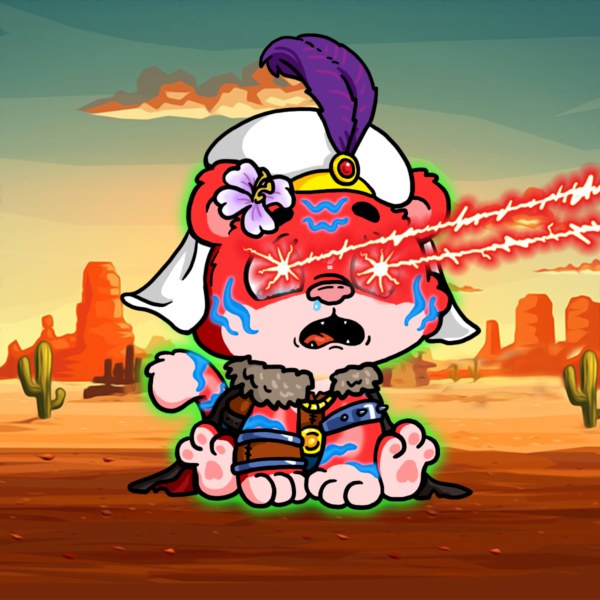 Grouchy Tiger Cub #1122