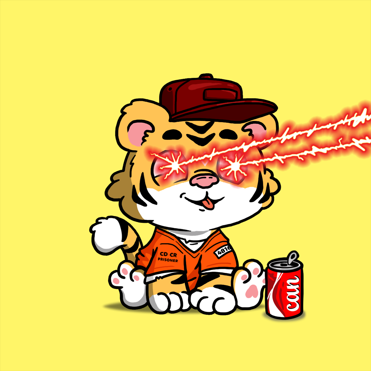 Grouchy Tiger Cub #71