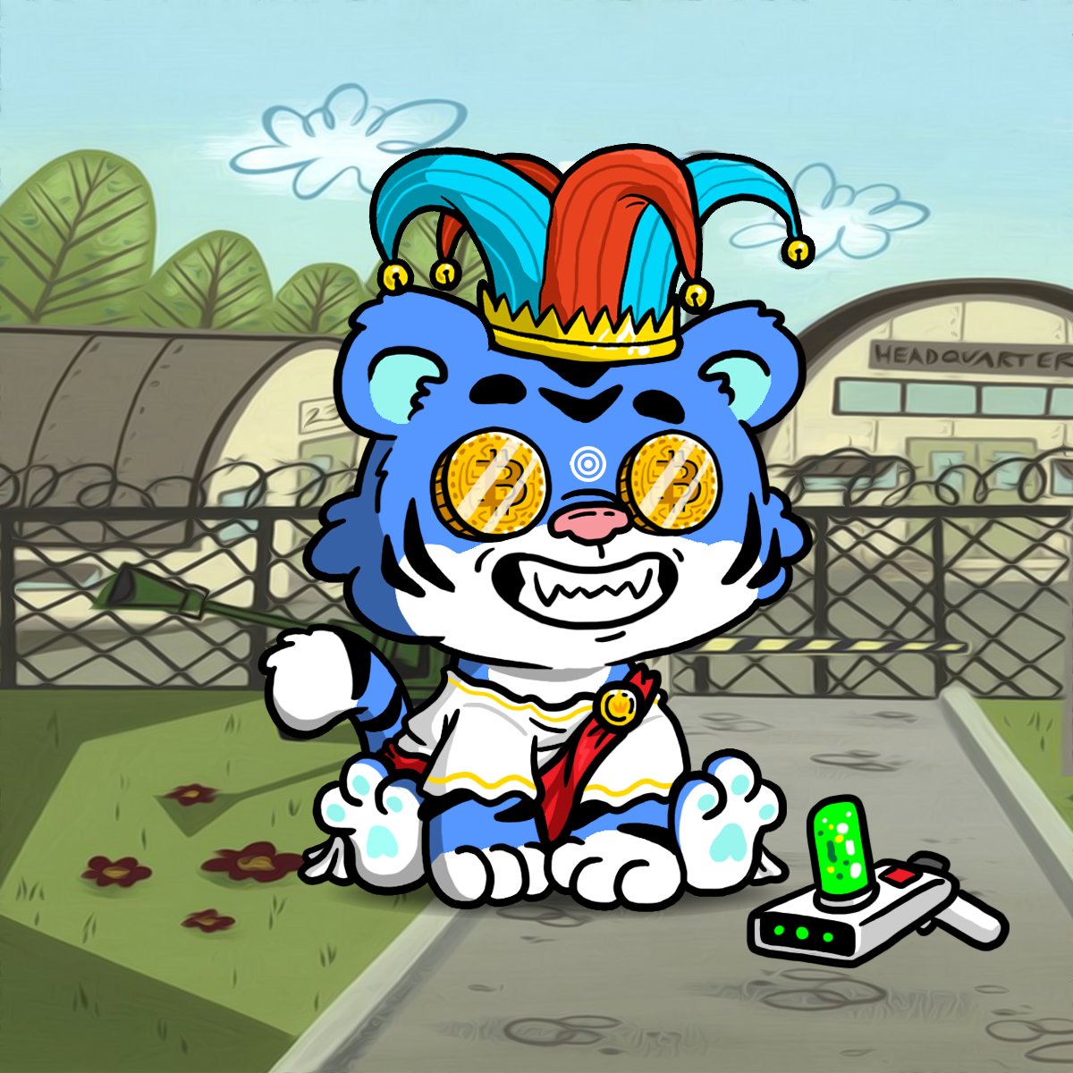 Grouchy Tiger Cub #1389