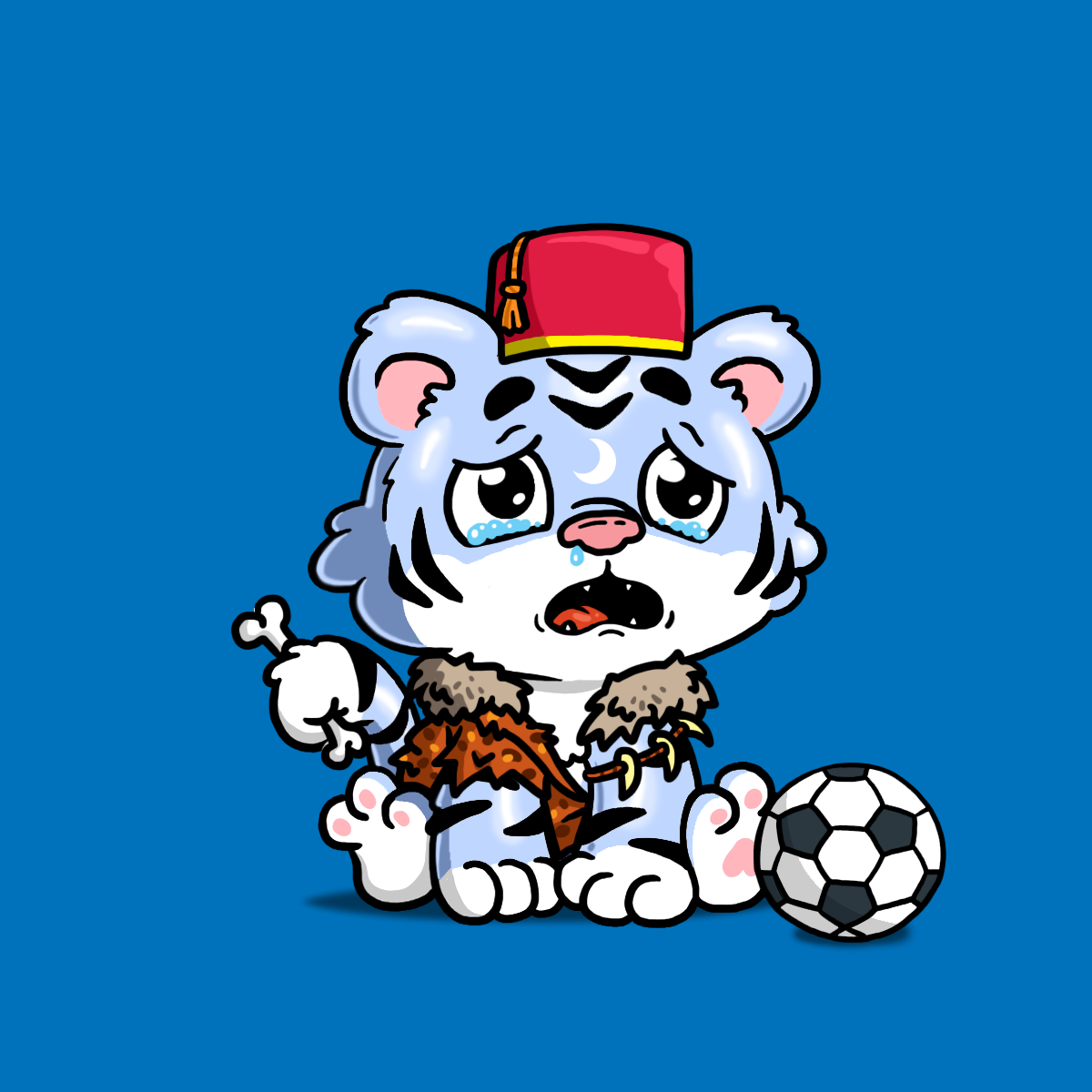 Grouchy Tiger Cub #1514
