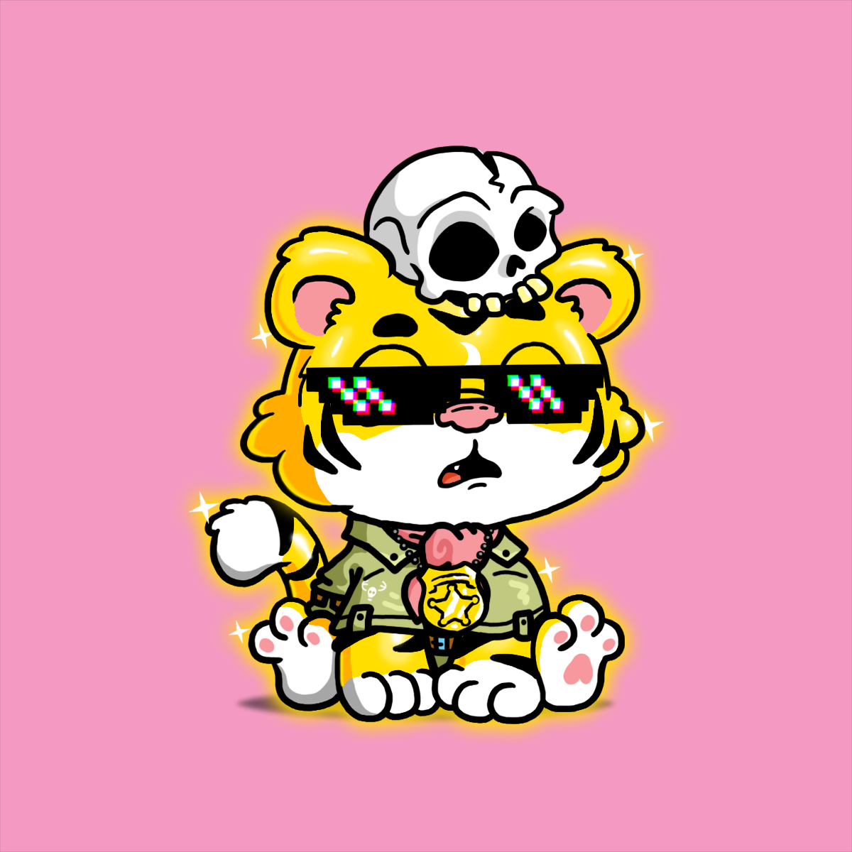 Grouchy Tiger Social Club - Grouchy Tiger Cub #1540