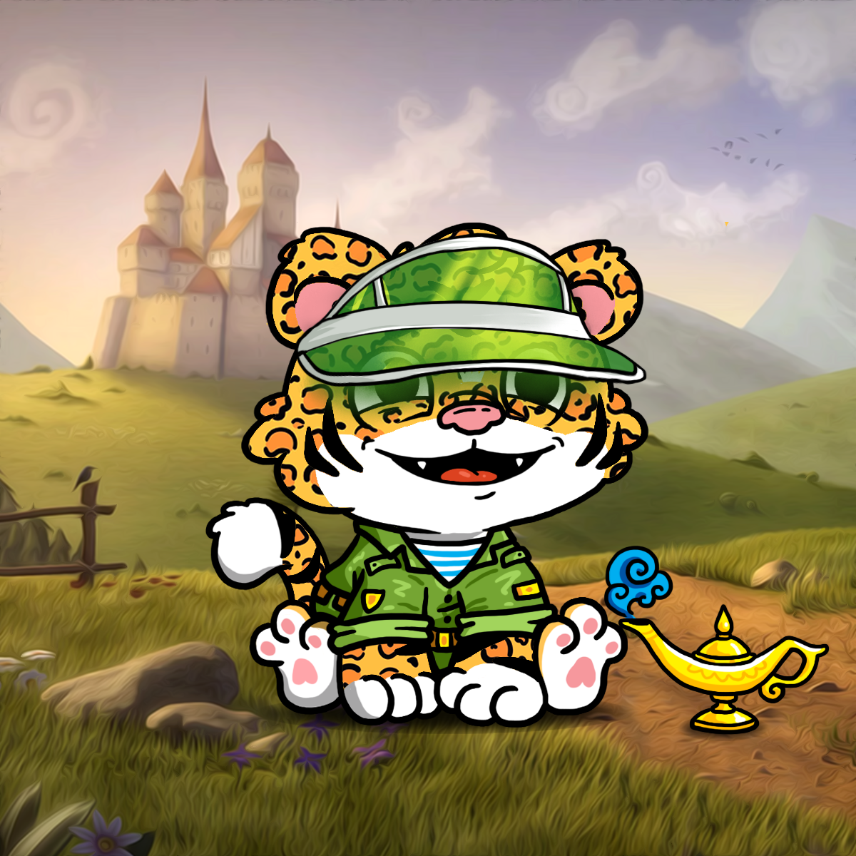 Grouchy Tiger Cub #1611