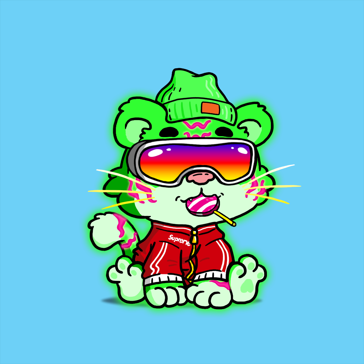 Grouchy Tiger Cub #330
