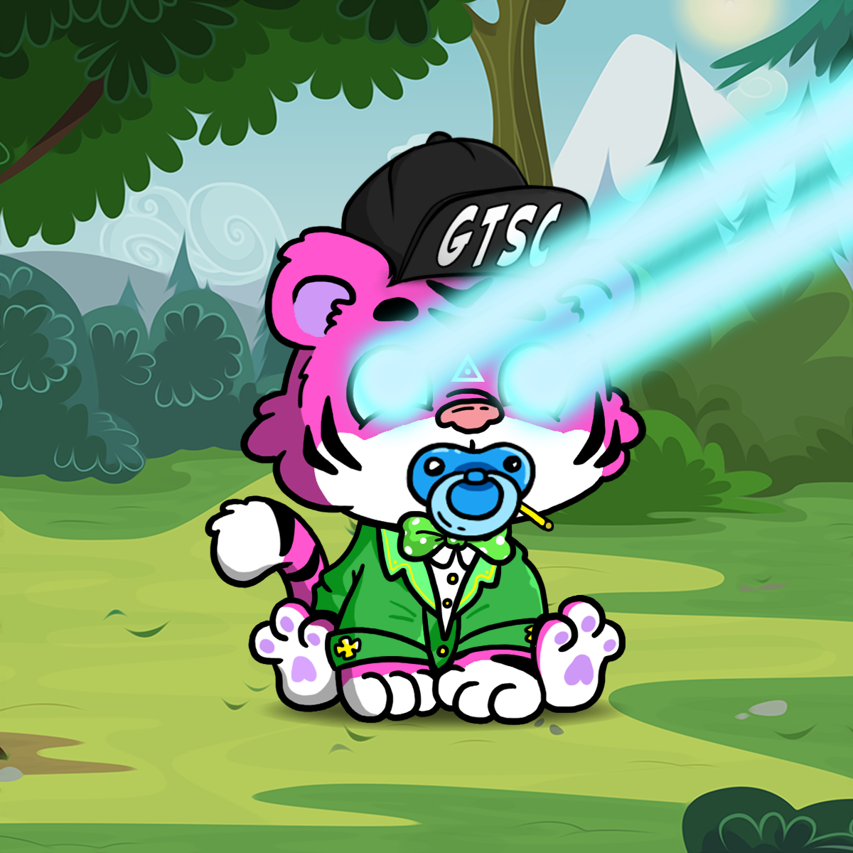 Grouchy Tiger Cub #1622